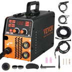 BENTISM MIG Welder Welding Machine 130A Flux Core 3-in-1 MMA/MIG/Lift TIG Welder