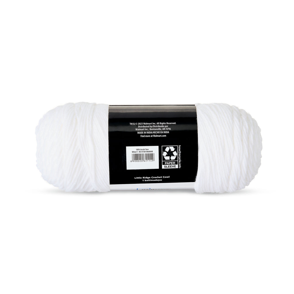 Mainstays Medium 4 Acrylic Yarn, 7 oz, 397 Yards