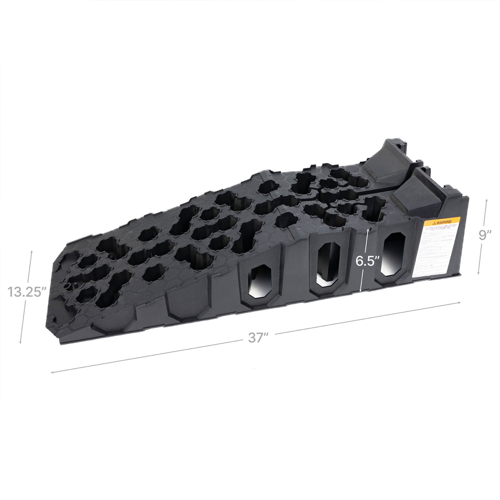Caliber Vehicle Ramps Set of 2 for Cars Trucks ATVs 16000 Gvwr
