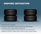 FREE COUNTRY Trailer Tires ST205/75R15, Set Of 4, 10-Ply Load Range E, Steel Belted Radial