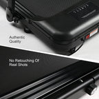 Foldable Under Desk Treadmill Walking Pad With Handle, 6.2 MPH, 2.5HP, 300 LBS Capacity