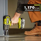 RYOBI 18V ONE+ HP Brushless 4-Mode 1/2" High Torque Impact Wrench Kit - 1,170 ft-lbs. Breakaway Torque