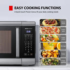 Toshiba Microwave Oven 2.2 Cu. Ft. 24.4 in Stainless Steel - WSI-EM22AST