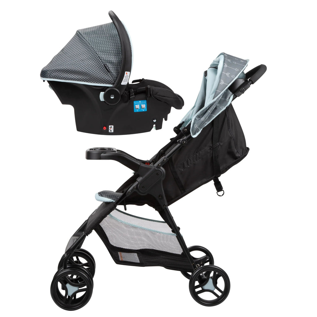 Cosco Kids Lift & Stroll DX Travel System, Gray Arrows - DX