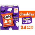 Goldfish Halloween Cheddar Cheese Crackers Multipack, 24 Pack