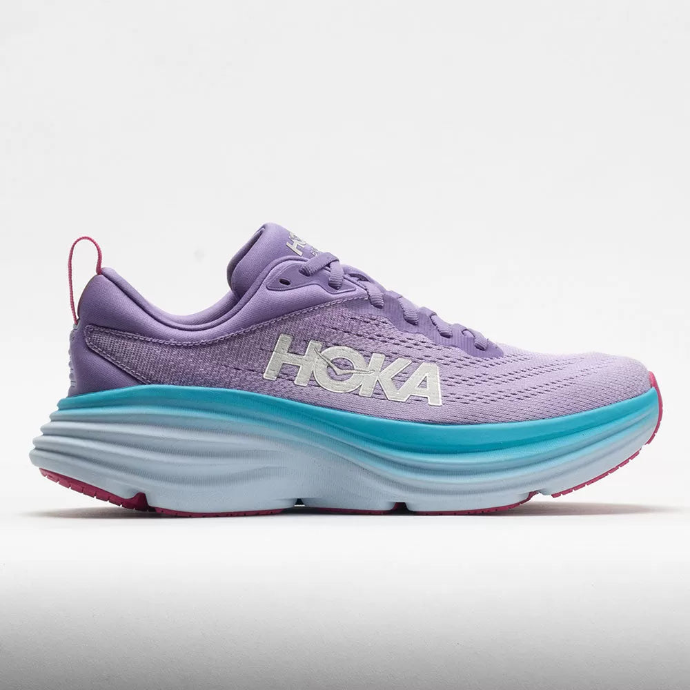 Women's Running Shoes - Bondi 8 - Chalk Violet/Pastel Lilac