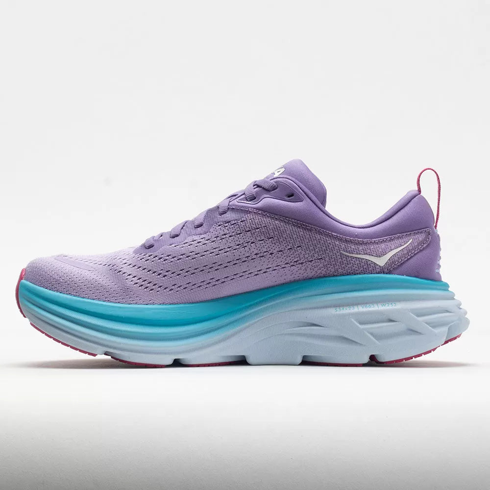 Women's Running Shoes - Bondi 8 - Chalk Violet/Pastel Lilac