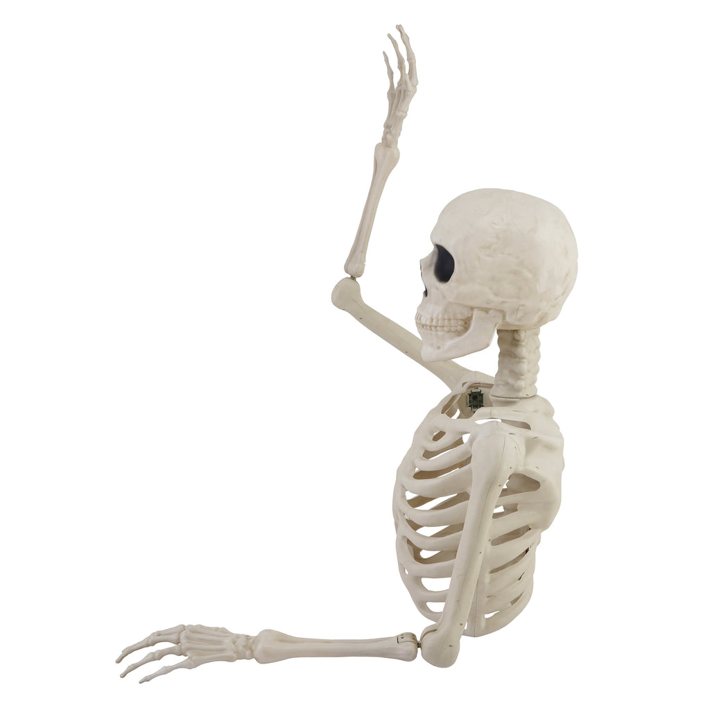 Skeleton Groundbreaker Decoration, Ivory, 46", Halloween by Way To Celebrate