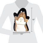 Wooden Ghost Decoration Set, Black/Natural/White, 3 Pieces, Halloween by Way To Celebrate