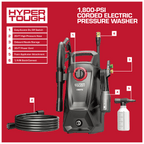 Hyper Tough 1800 PSI 1.2 GPM 120V Electric Pressure Washer