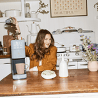 Beautiful Perfect Grind Programmable Single-Serve Brewer, Cornflower Blue