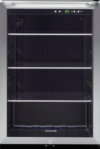 Frigidaire 24 inch Freestanding Beverage Center With Glass Door, Stainless Steel, 138 12 oz. Can Storage - FRYB4623AS