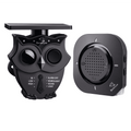 1/2 Mile Long Range Solar Wireless Driveway Alarm System IP65 Weatherproof Outdoor Motion Detectors&Sensor 120dB Siren Sound Light Security Alert
