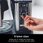 Ninja Hot & Iced XL Coffee Maker, 12-Cup Carafe, Black - CM371