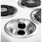 Hotpoint Freestanding Electric Range, 20 in, 4 Burner, White