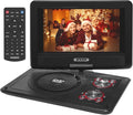 11.5" Portable DVD Player with 9.5" Swivel Screen for car and kids，Car Travel Essential