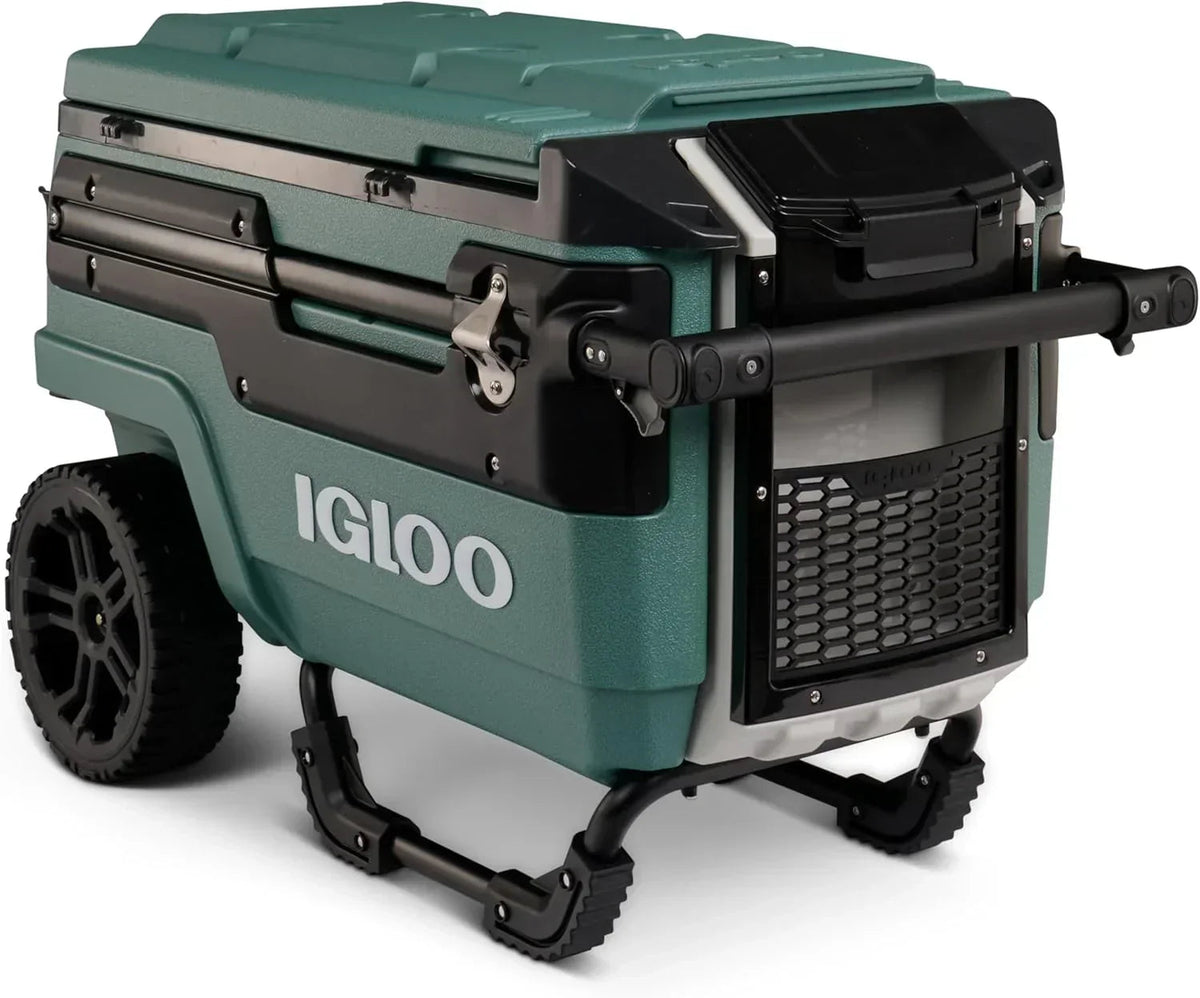 70Qt Wheeled Insulated Hard Shell Ice Chest - Trailmate