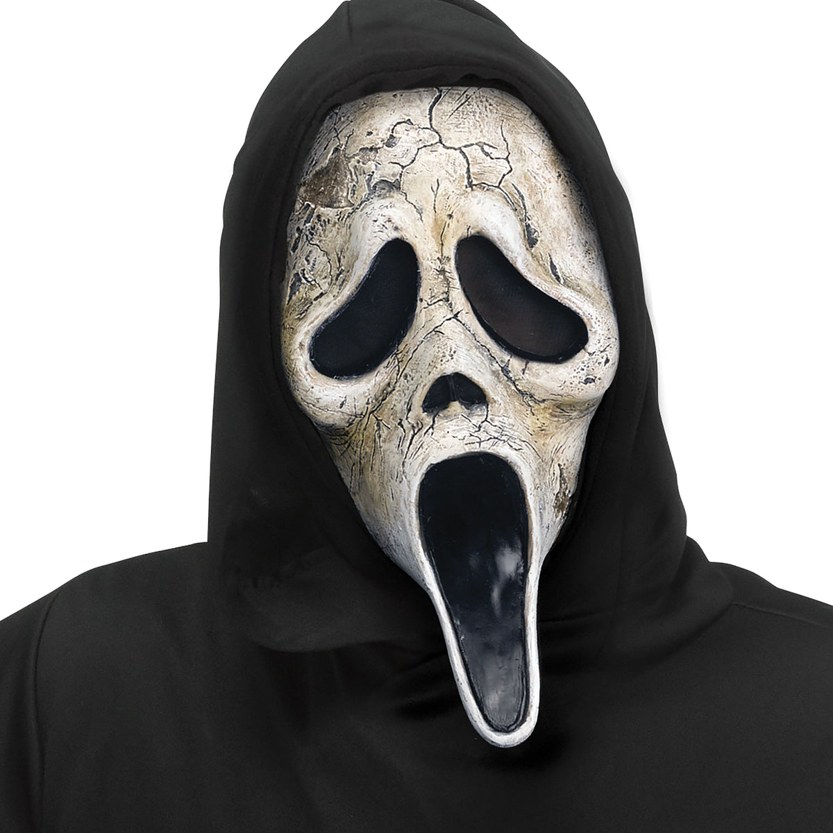 Scream Aged Ghost Face Halloween Costume for Adults, 3-Piece, Men's Size M-XL (32-42), by Fun World