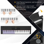 88-Key Full-Size Electric Piano Keyboard With Stand, 3 Pedals And MIDI Function