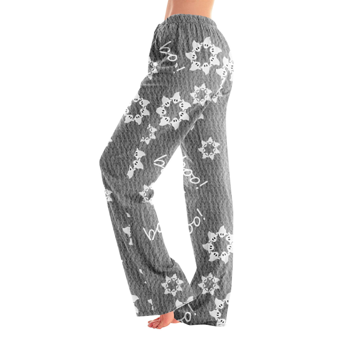 Hearthz Halloween Flannel Pajama Pants Women Plush Fuzzy Pajama Pants for Women Plaid Warm Cozy Pj Bottoms Lounge Pants Flannel Pants for Women