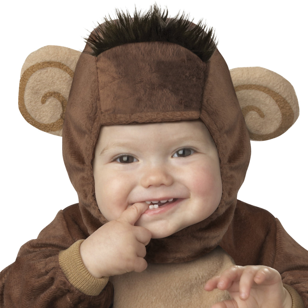 Lil Monkey Halloween Costume for Infants, Size 6-12M, by Way to Celebrate