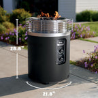 Ninja Fireside360 Outdoor Heater & Fire Pit, 3 Modes - OF101BK