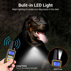 BEBANG 2600FT Dog Training Collars for 2 Dogs, Dog Shock Collar with Remote, 3 Modes Beep Vibration Shock, Waterproof, LED Light for Training Small