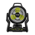RYOBI Limited Edition 18V ONE+ Hybrid WHISPER SERIES 7-1/2 in. Fan Kit