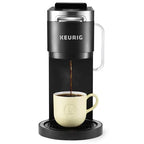 Keurig Single Serve & Carafe Coffee Maker, 60 oz Water Reservoir, 12-Cup Thermal Carafe - K-Duo Plus