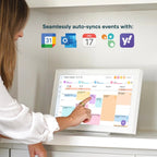 Skylight 15 Inch Digital Calendar & Chore Chart - Wall Mount