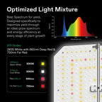 VIVOSUN Smart Grow Tent System Kit, 24x24x48 in, 100W LED, WiFi-Integrated - GIY GrowHub E42A