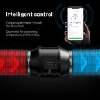 VIVOSUN Smart Grow Tent System Kit, 24x24x48 in, 100W LED, WiFi-Integrated - GIY GrowHub E42A