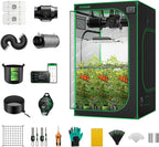 VIVOSUN Smart Grow Tent System Kit, 24x24x48 in, 100W LED, WiFi-Integrated - GIY GrowHub E42A