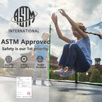 Trampoline With Enclosure Net And Adjustable Basketball Hoop - 8ft, 10ft, 12ft, 14ft, 15ft, 16ft