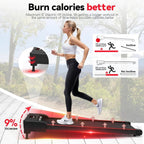 Sperax 3 In 1 Under Desk Walking Treadmill Pad With App