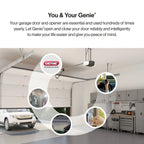 Genie Chain Drive Garage Door Opener, 3/4 HPc, Battery Backup - Chain Drive 750