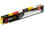 Champion Electronics 4ft LED Shop Light 10,000 Lumen with Motion Sensor, Steel Tread Plate