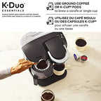 Keurig K-Duo Essentials Coffee Maker, Single Serve And 12-Cup Carafe, Black - 5000204976