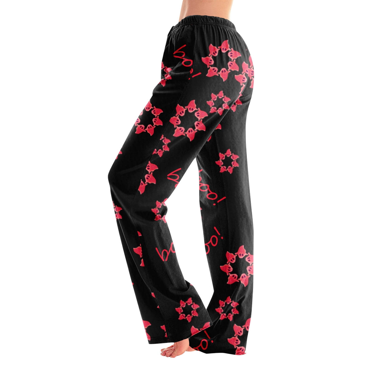 Hearthz Halloween Flannel Pajama Pants Women Plush Fuzzy Pajama Pants for Women Plaid Warm Cozy Pj Bottoms Lounge Pants Flannel Pants for Women