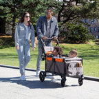 Jeep Sport All-Terrain Stroller Wagon With Canopy And Parent Organizer