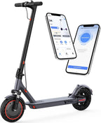 Electric Scooter 10 Inch Solid Tires, 500W, Dual Suspension