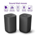 Roku Wireless Speakers 6.1-in 80-Watt Set of 2