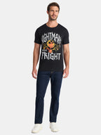 Nightmare Before Christmas Men's and Big Men's Master of Fright Graphic Tee, Sizes S-3XL