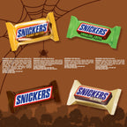 Snickers Fun Size Chocolate Halloween Candy Variety Assortment - 35 Ct Bulk Bag