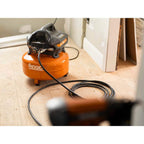 RIDGID 6 Gal. Portable Electric Pancake Air Compressor With 18GA Brad Nailer, 16GA Finish Nailer And 18GA Finish Stapler - R69603FK