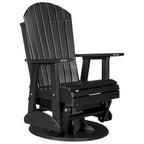 Poly Lumber Adirondack Swivel Glider Chair - 30W x 28D x 44H