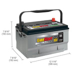 EverStart Platinum AGM Automotive Battery, Group Size 65, 12 Volt, 750 CCA