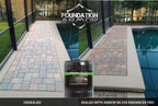 Armor Matte Wet Look Enhancer Sealer for Concrete, Brick, Pavers, Stone, and Slate - WL550-5 Gallon