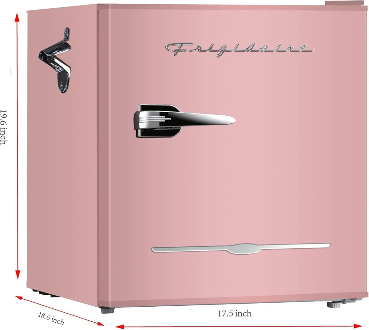 Frigidaire Retro Compact Refrigerator 1.6 cu ft 16 in D x 18 in W x 18.5 in H Moonlight - EFR176