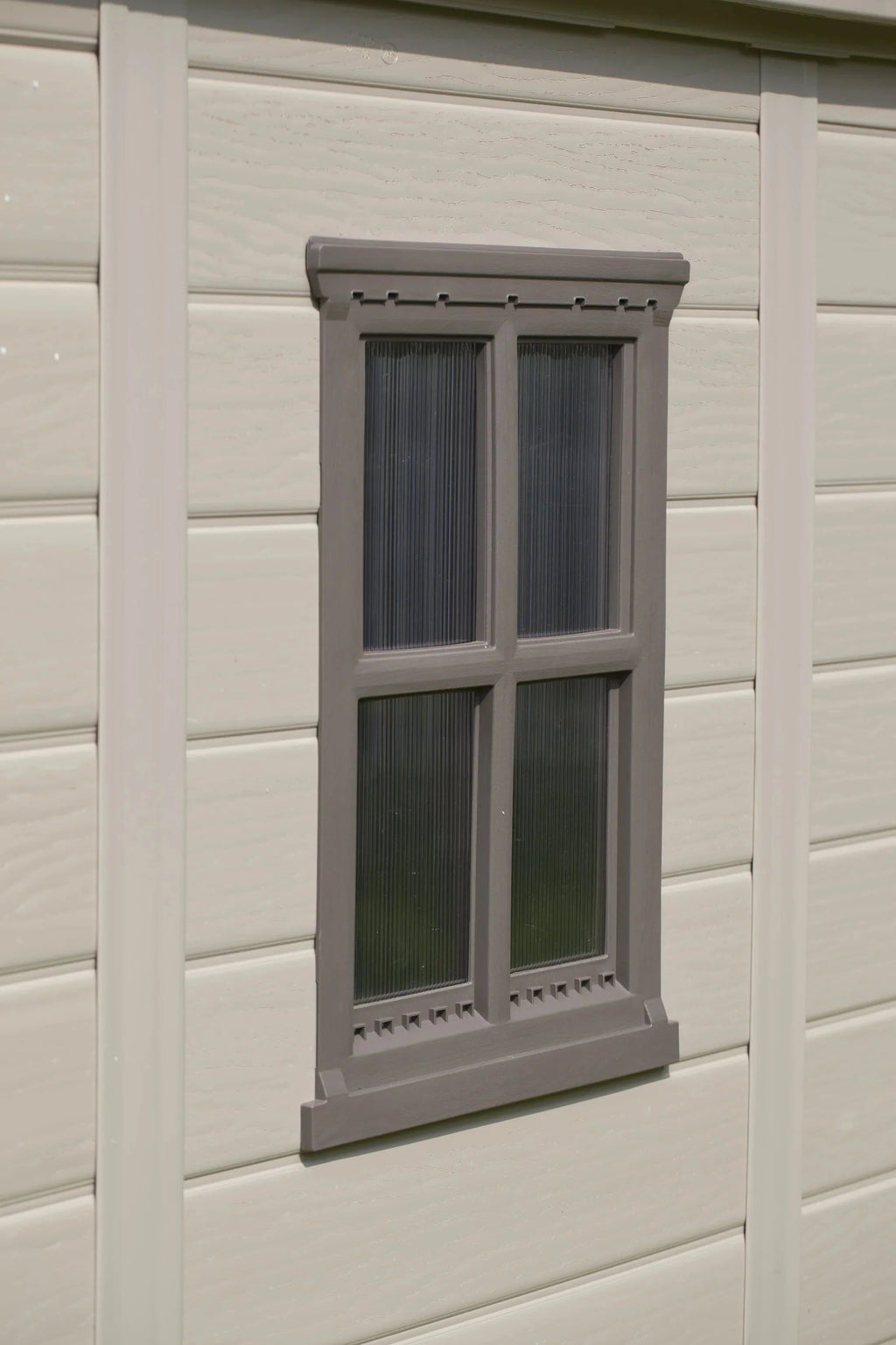 Keter Resin Outdoor Storage Shed, Taupe, 8 x 11 Foot - Factor